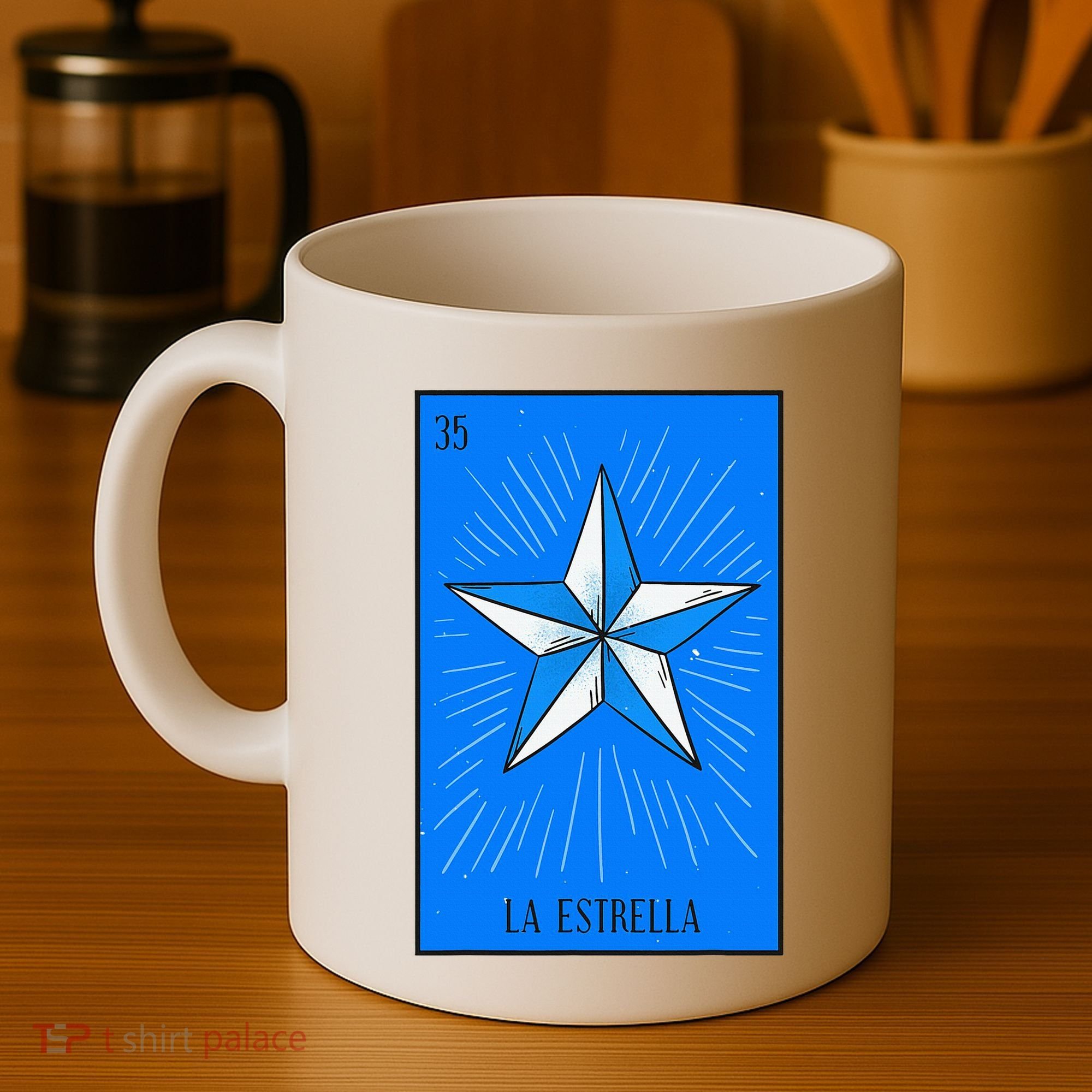 La Estrella Mexican Lottery Culture Coffee Mug