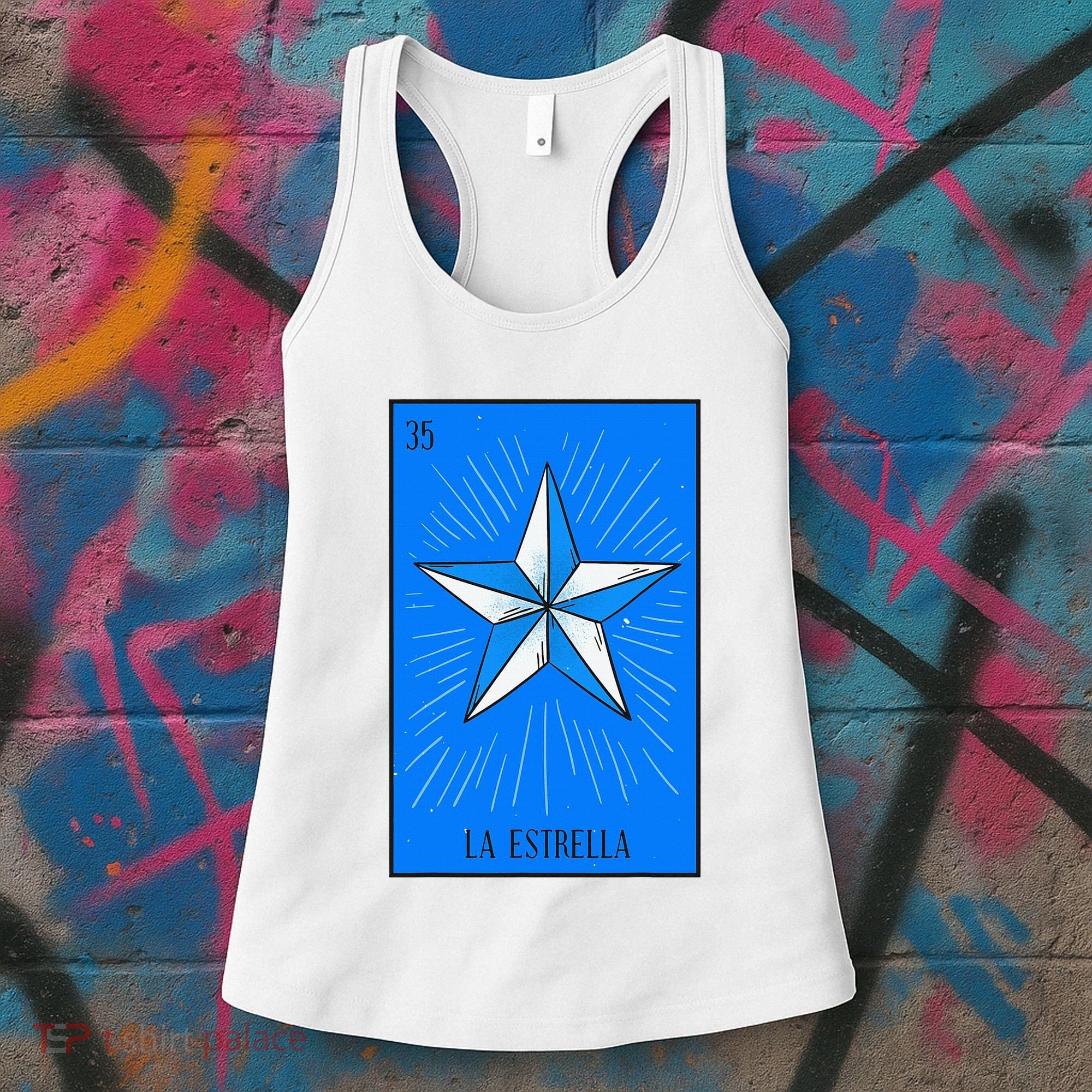 La Estrella Mexican Lottery Culture Women's Tank Top