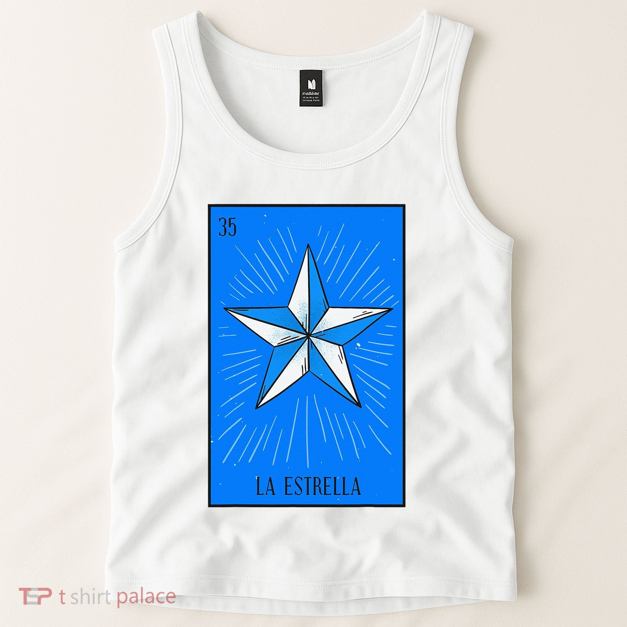 La Estrella Mexican Lottery Culture Tank Top