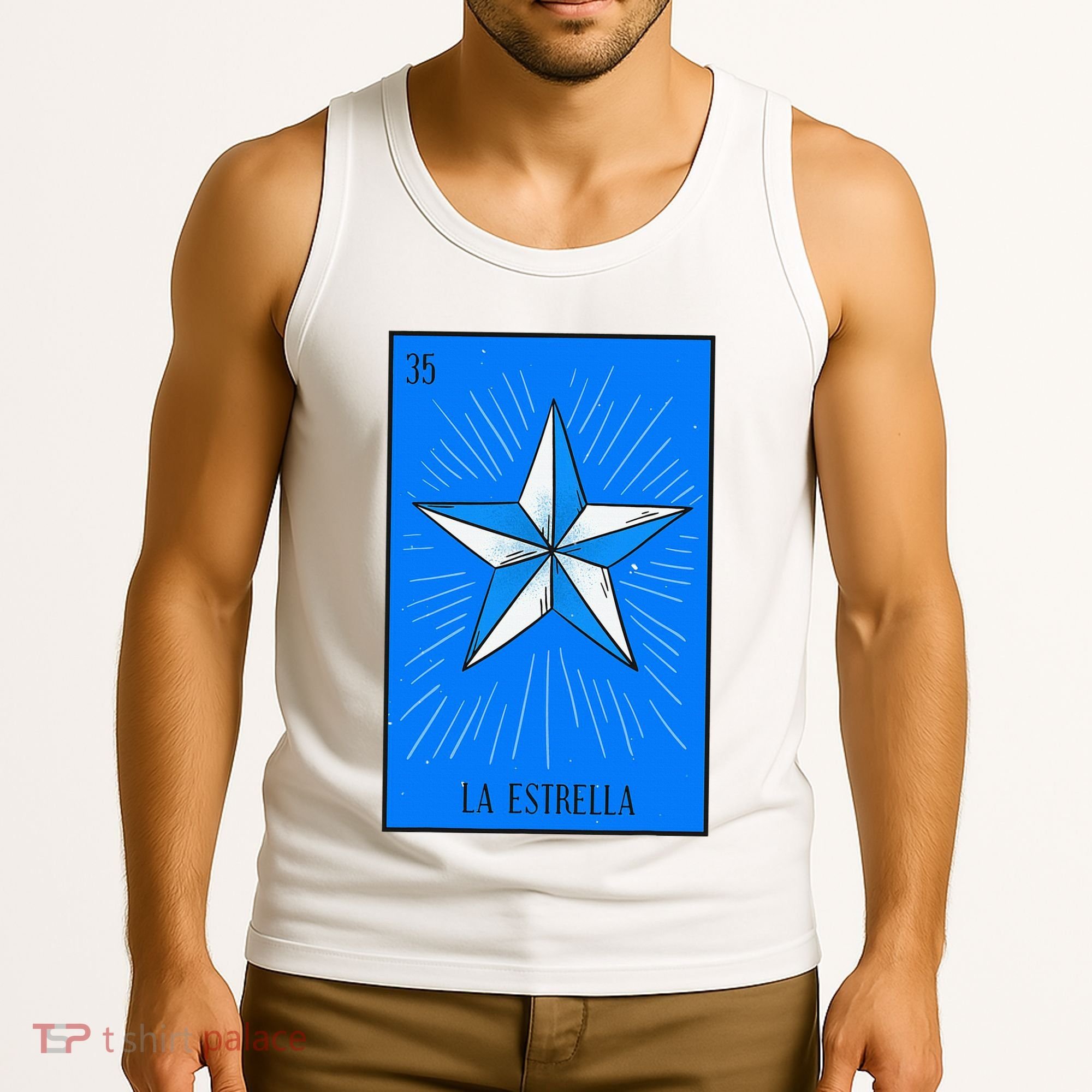 La Estrella Mexican Lottery Culture Tank Top