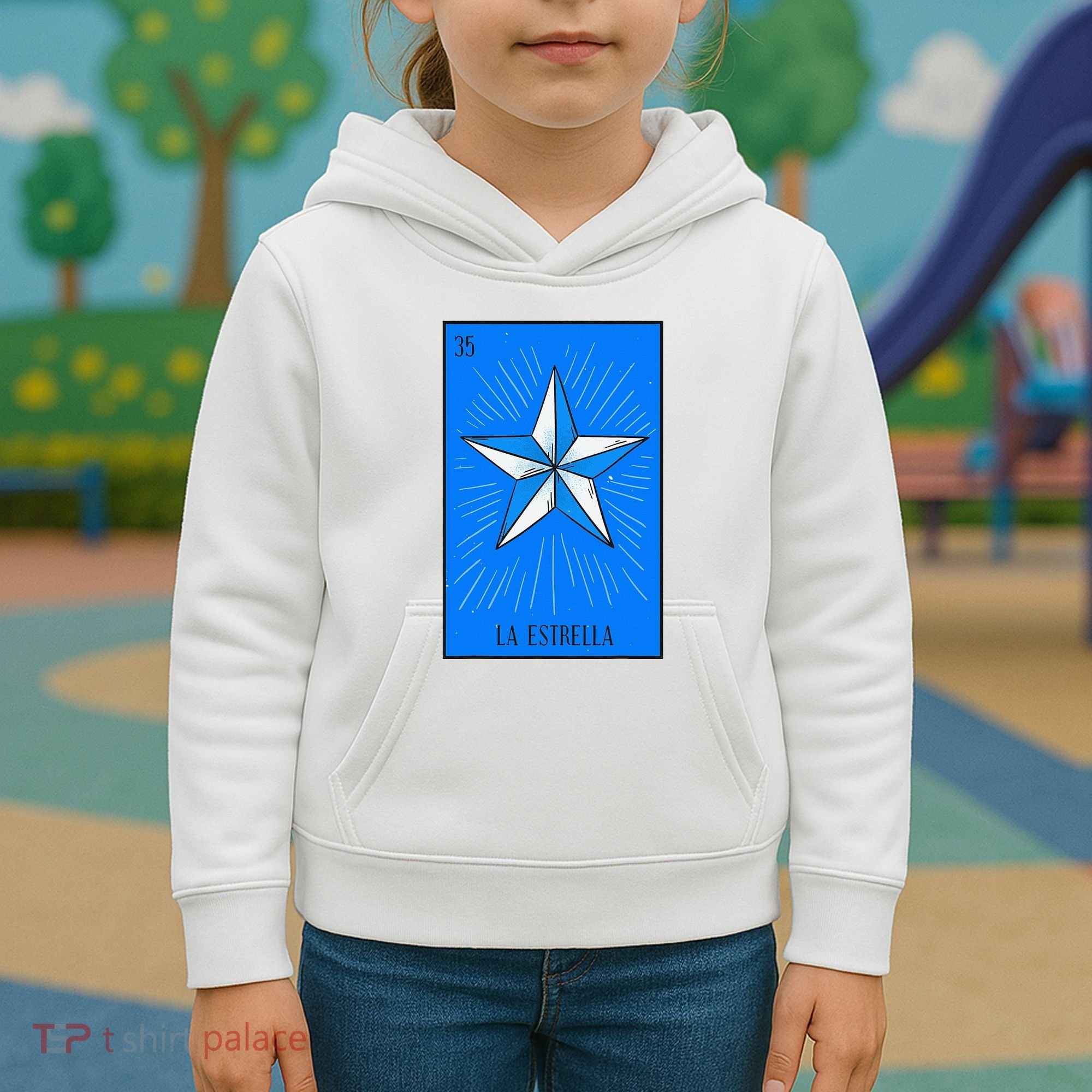 La Estrella Mexican Lottery Culture Kids Hoodie