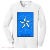 La Estrella Mexican Lottery Culture Kids Long Sleeve Shirt thumb 0