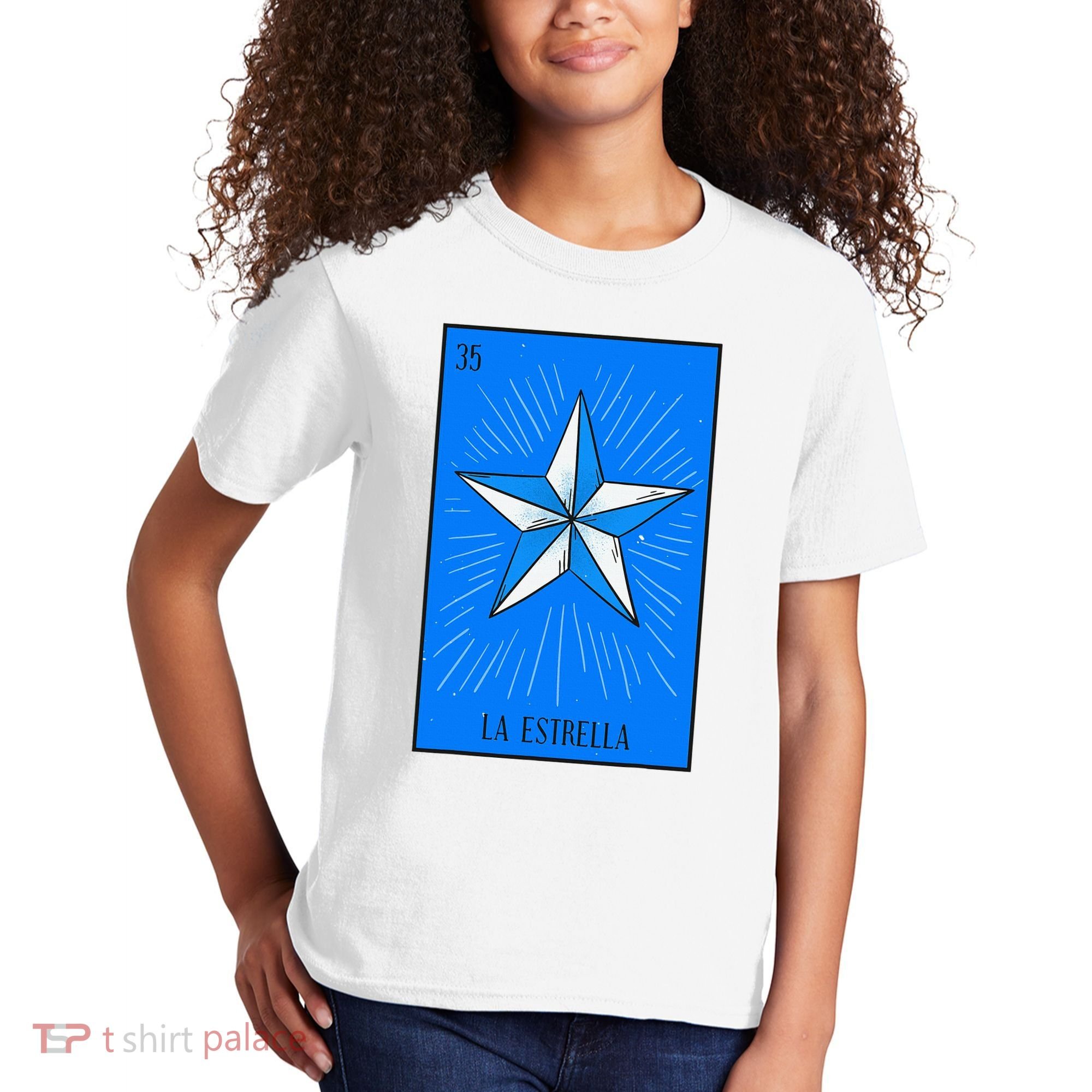 La Estrella Mexican Lottery Culture Kids T-Shirt