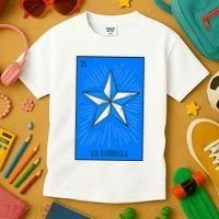 La Estrella Mexican Lottery Culture Kids T-Shirt thumb 3