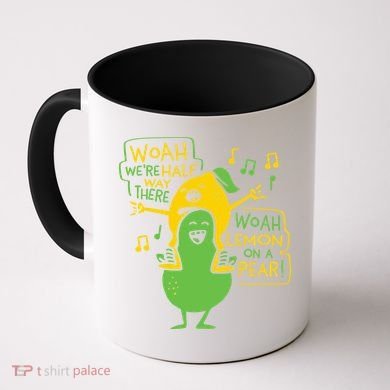 Lemon On A Pear Coffee Mug