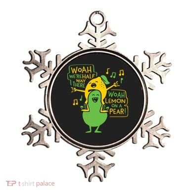 Lemon On A Pear Ornament