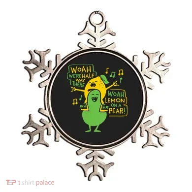 Lemon On A Pear Ornament