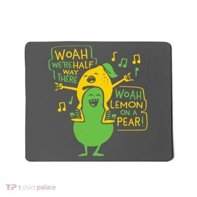 Lemon On A Pear Mousepad