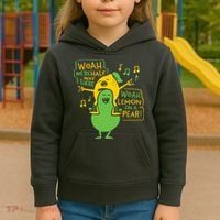 Lemon On A Pear Kids Hoodie thumb 3