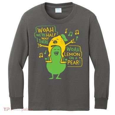 Lemon On A Pear Kids Long Sleeve Shirt