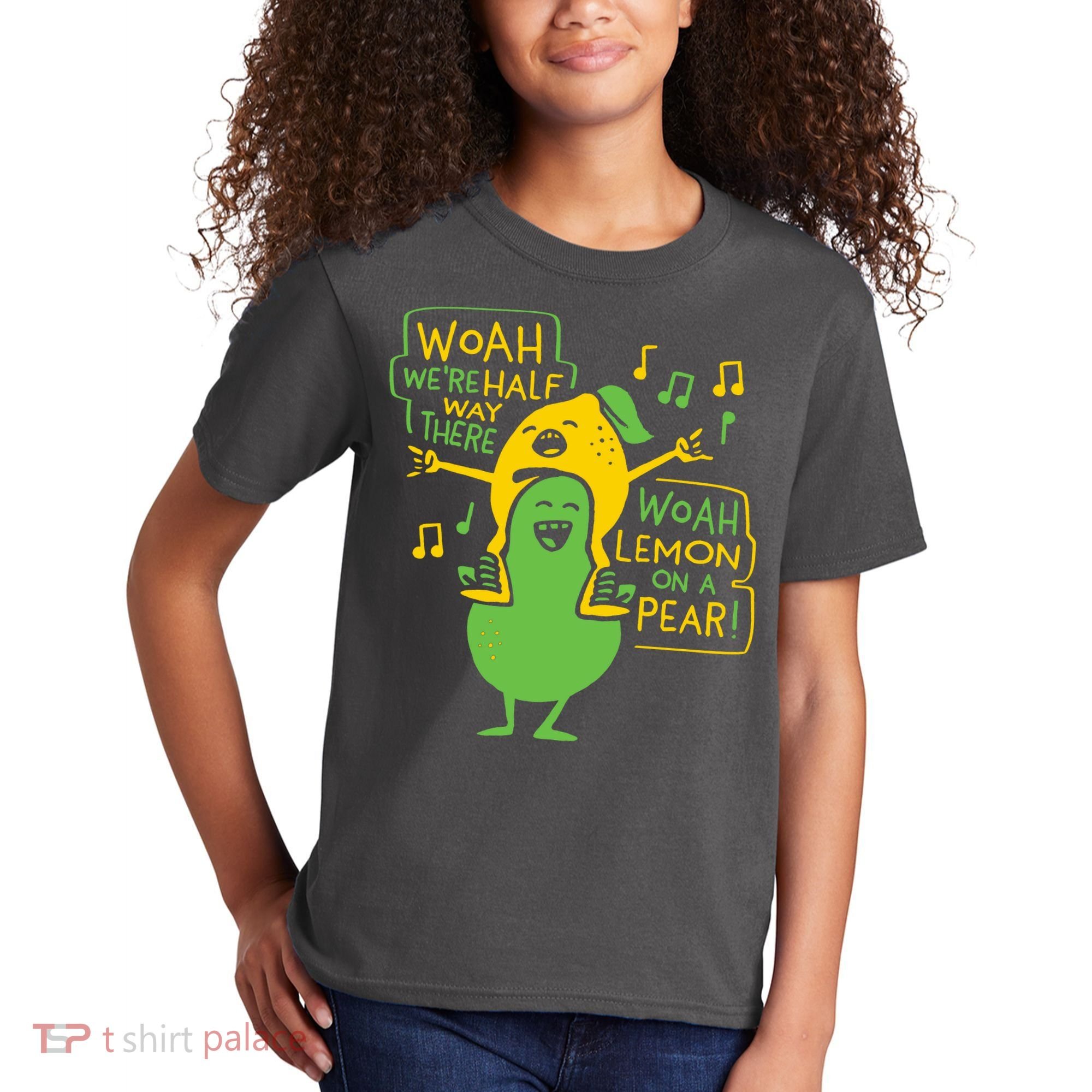 Lemon On A Pear Kids T-Shirt