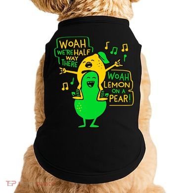 Lemon On A Pear Funny Meme Doggie Tank