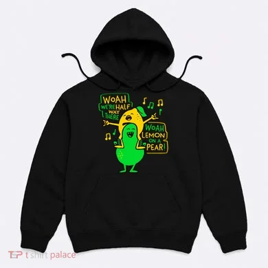 Lemon On A Pear Funny Meme Hoodie
