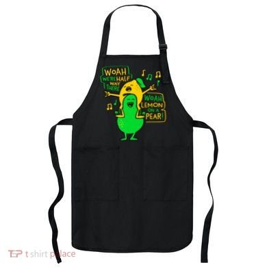 Lemon On A Pear Funny Meme Apron