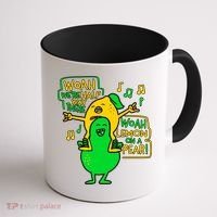 Lemon On A Pear Funny Meme Coffee Mug thumb 1