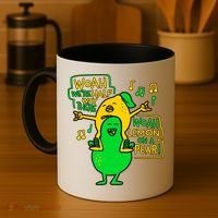 Lemon On A Pear Funny Meme Coffee Mug thumb 4