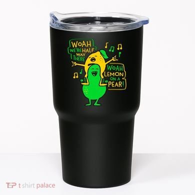 Lemon On A Pear Funny Meme Tumbler