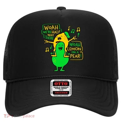 Lemon On A Pear Funny Meme Hat