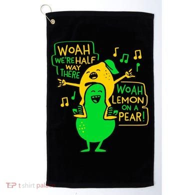 Lemon On A Pear Funny Meme Golf Towel