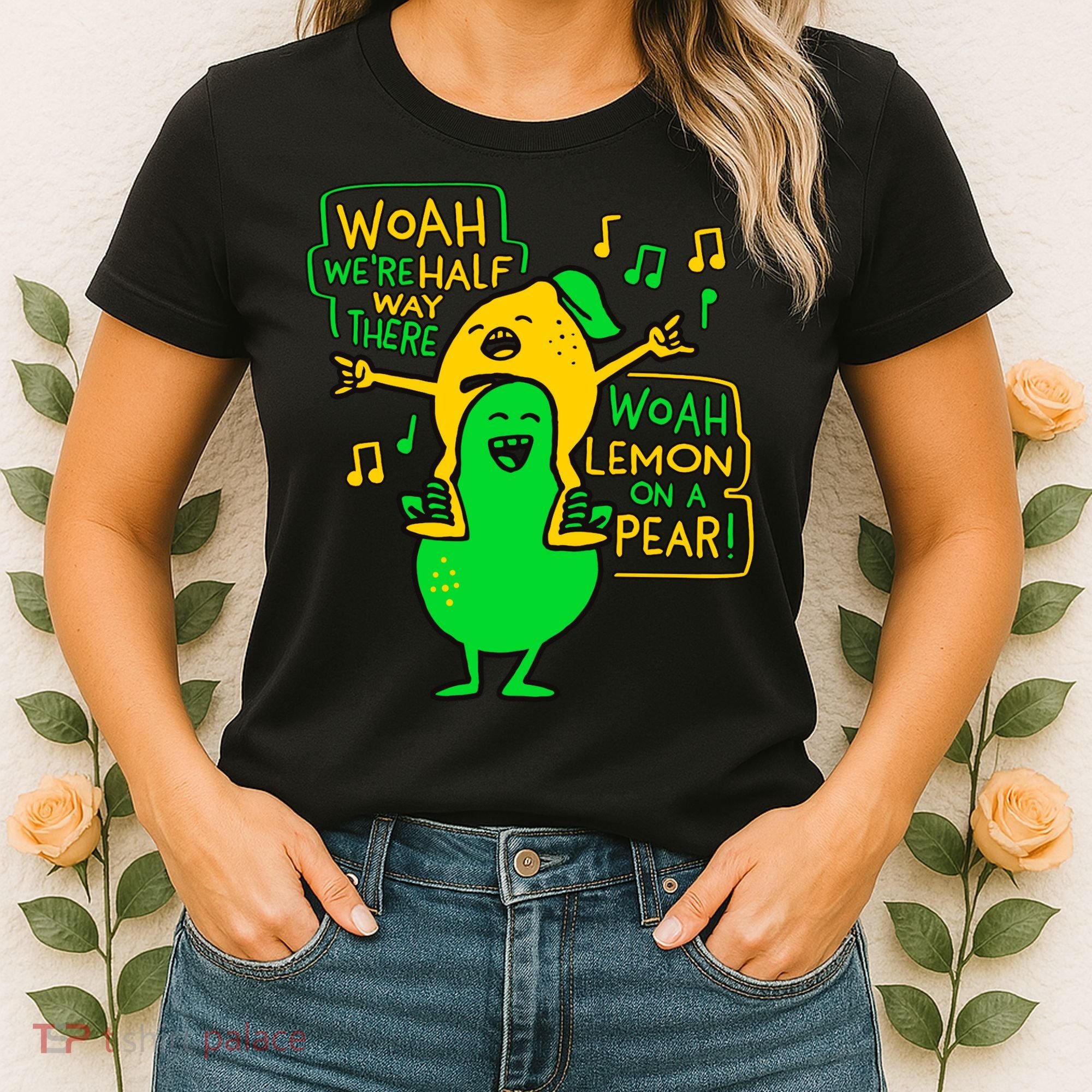 Lemon On A Pear Funny Meme Women's T-Shirt