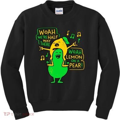 Lemon On A Pear Funny Meme Kids Sweatshirt