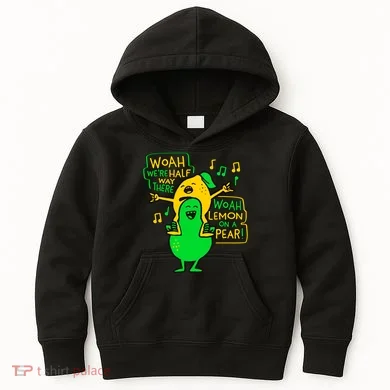 Lemon On A Pear Funny Meme Kids Hoodie