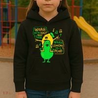Lemon On A Pear Funny Meme Kids Hoodie thumb 3