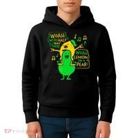 Lemon On A Pear Funny Meme Kids Hoodie thumb 4