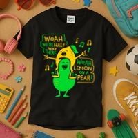 Lemon On A Pear Funny Meme Kids T-Shirt thumb 3