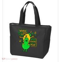 Lemon On A Pear Funny Meme Tote Bag thumb 3