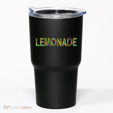 Lemonade Word Art Tumbler
