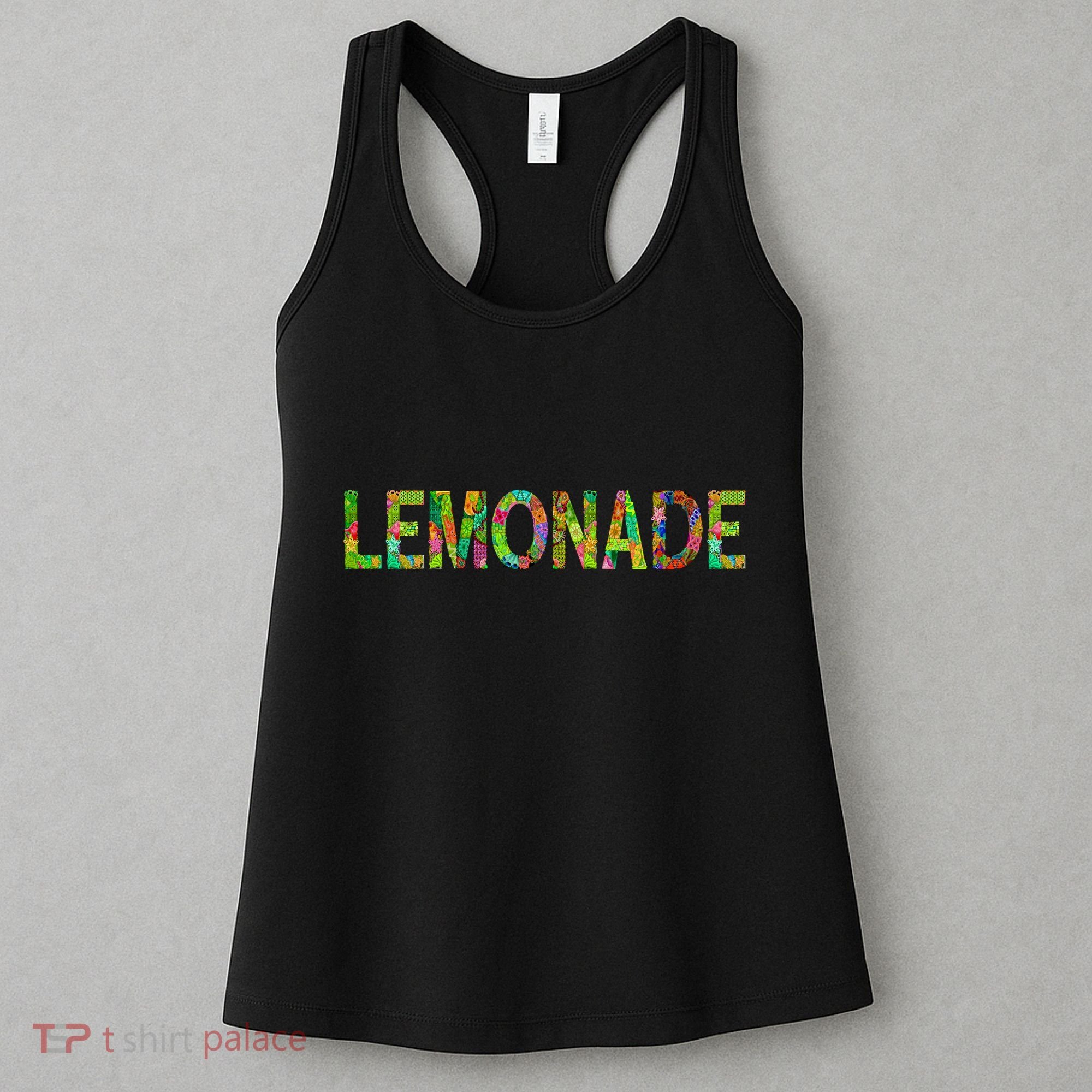 Lemonade Word Art Women's Tank Top