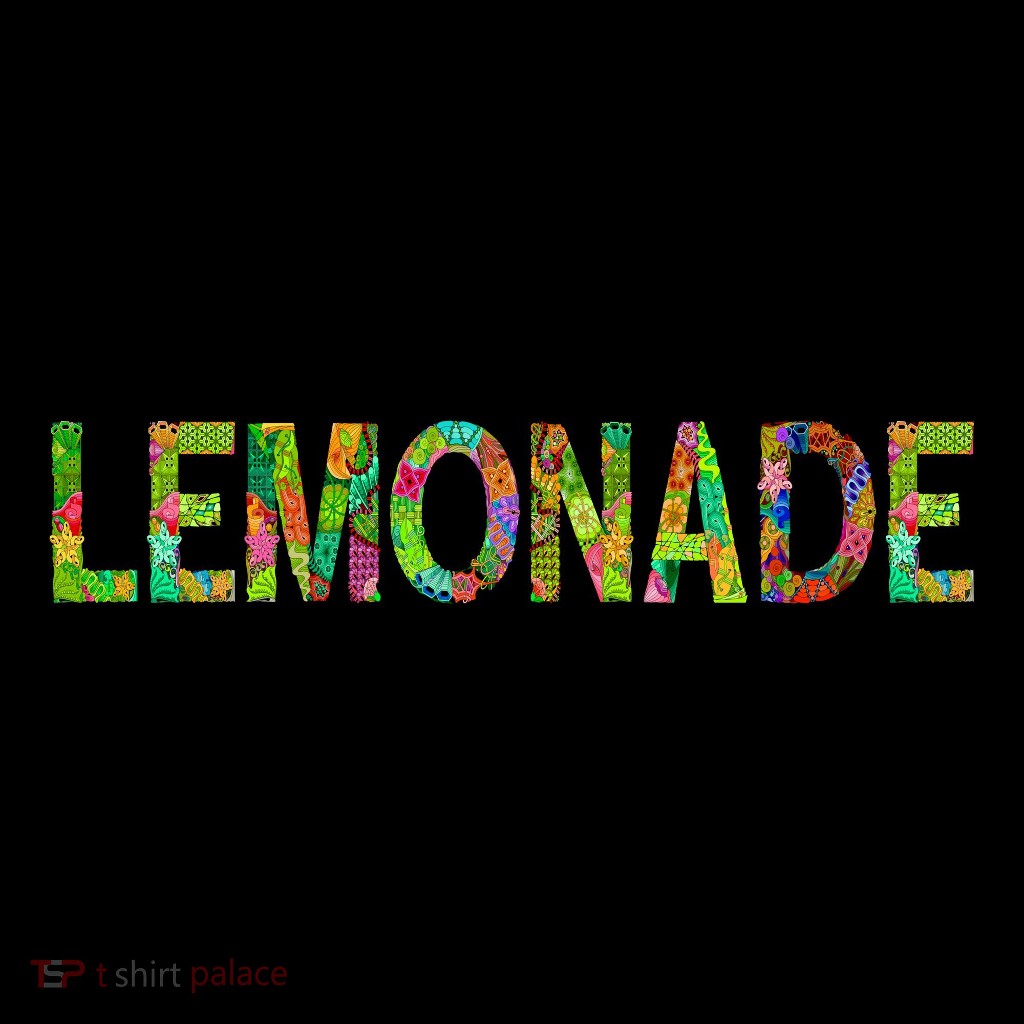 Lemonade Word Art Women's Tank Top