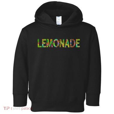 Lemonade Word Art Toddler Hoodie