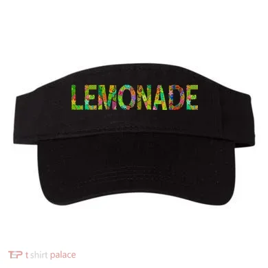 Lemonade Word Art Visor