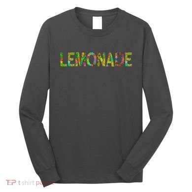 Lemonade Word Art Long Sleeve Shirt