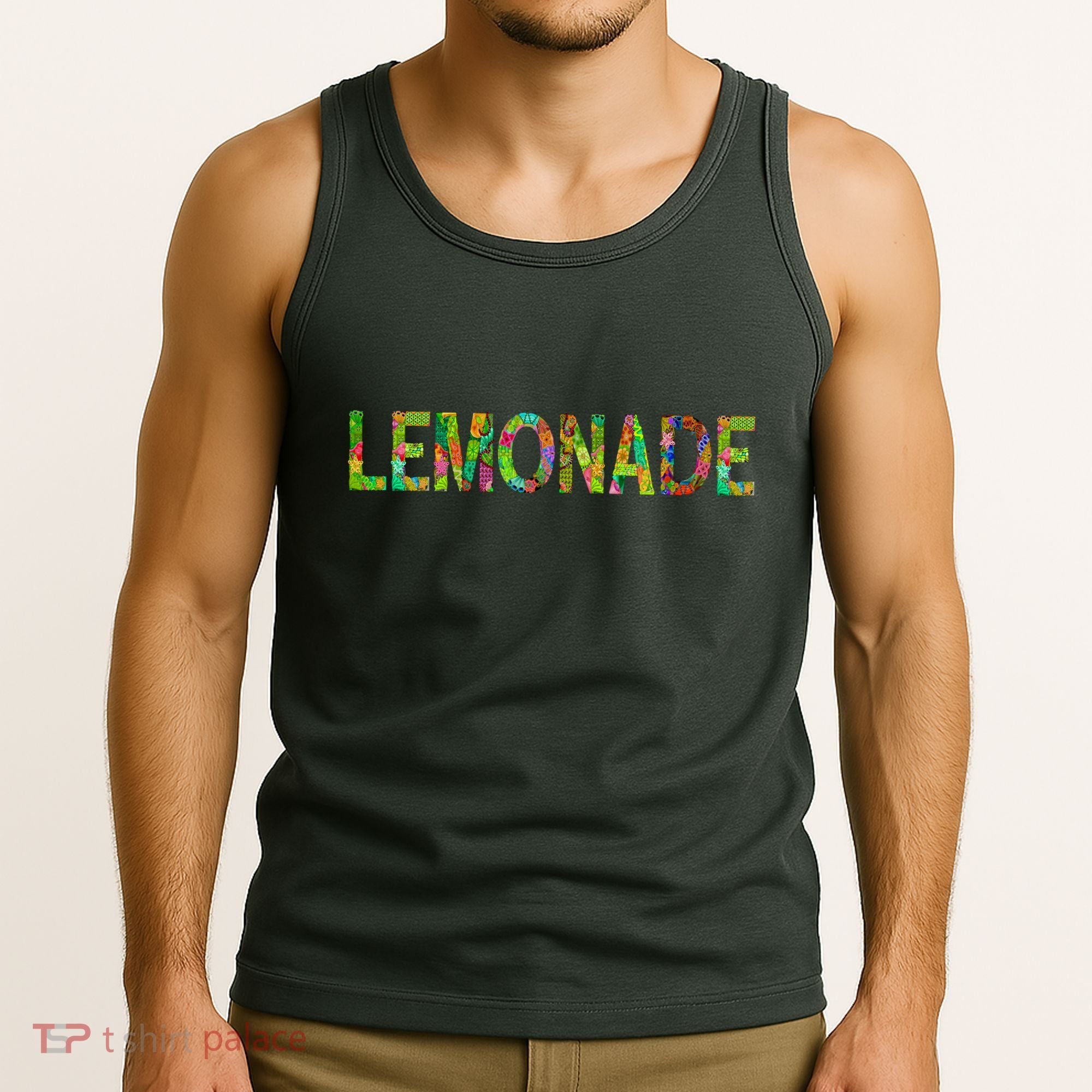 Lemonade Word Art Tank Top