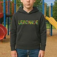 Lemonade Word Art Kids Hoodie thumb 2