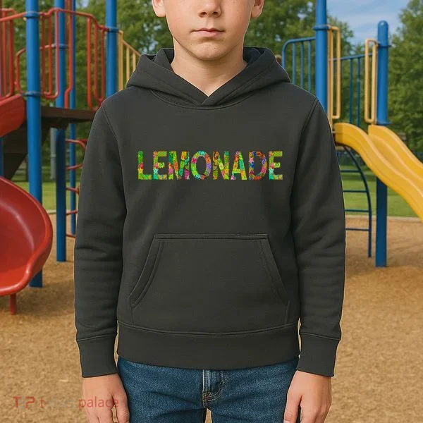 Lemonade Word Art Kids Hoodie