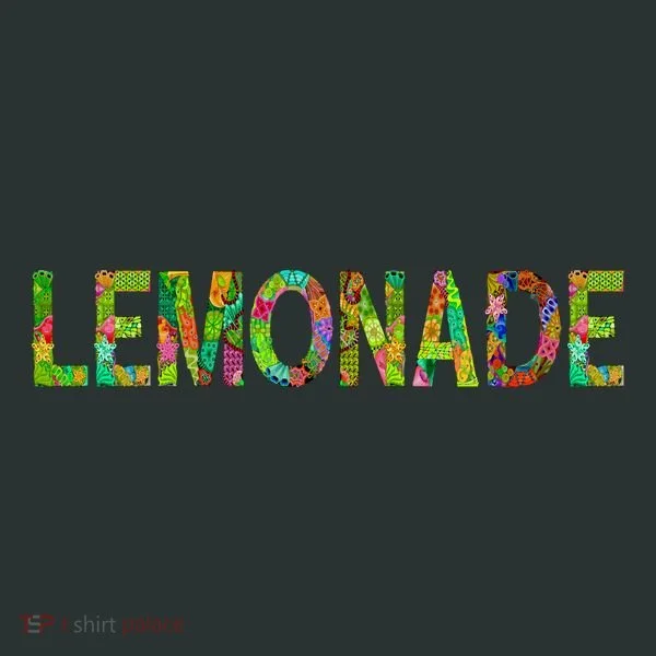 Lemonade Word Art Kids Long Sleeve Shirt