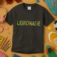 Lemonade Word Art Kids T-Shirt thumb 3