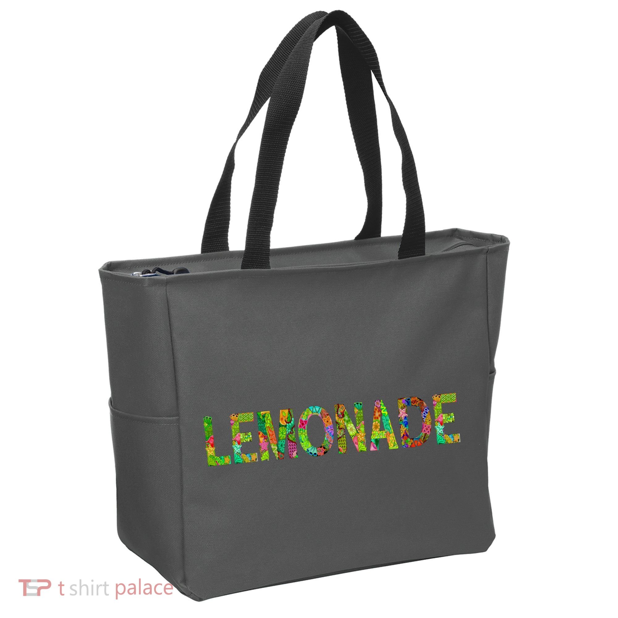 Lemonade Word Art Tote Bag