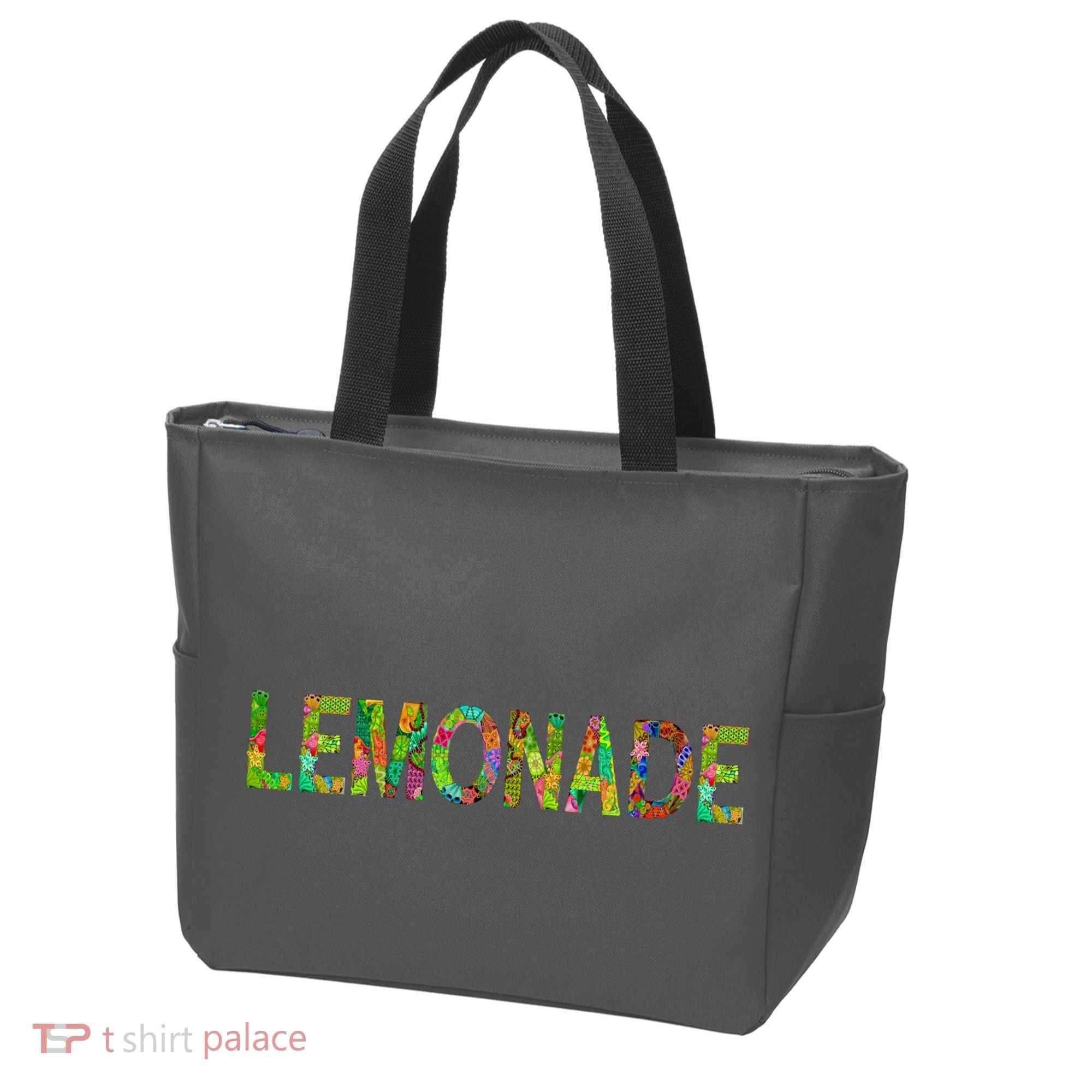 Lemonade Word Art Tote Bag