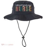 Leopard Emergency Nurse ER Trauma & Emergency Department Bucket Hat thumb 0