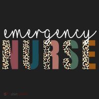 Leopard Emergency Nurse ER Trauma & Emergency Department Beanie thumb 2
