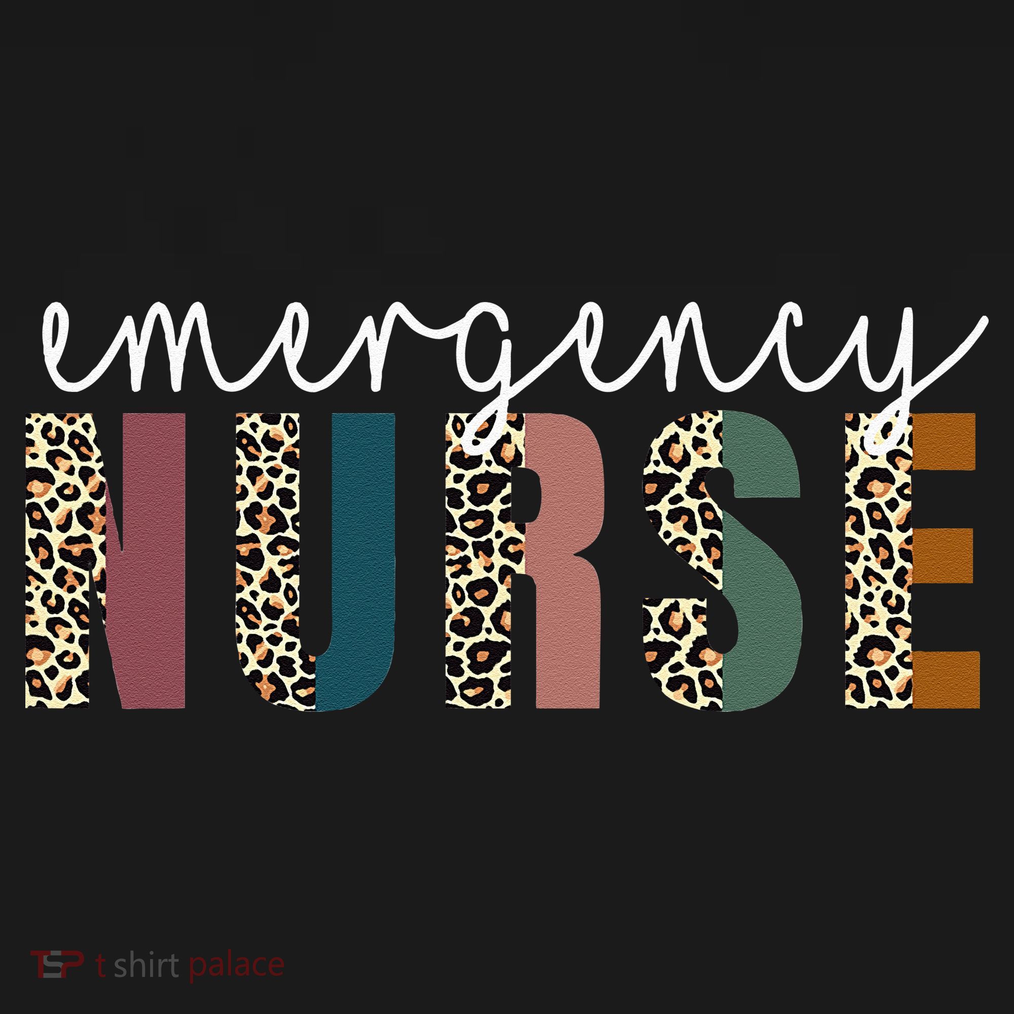 Leopard Emergency Nurse ER Trauma & Emergency Department Coaster