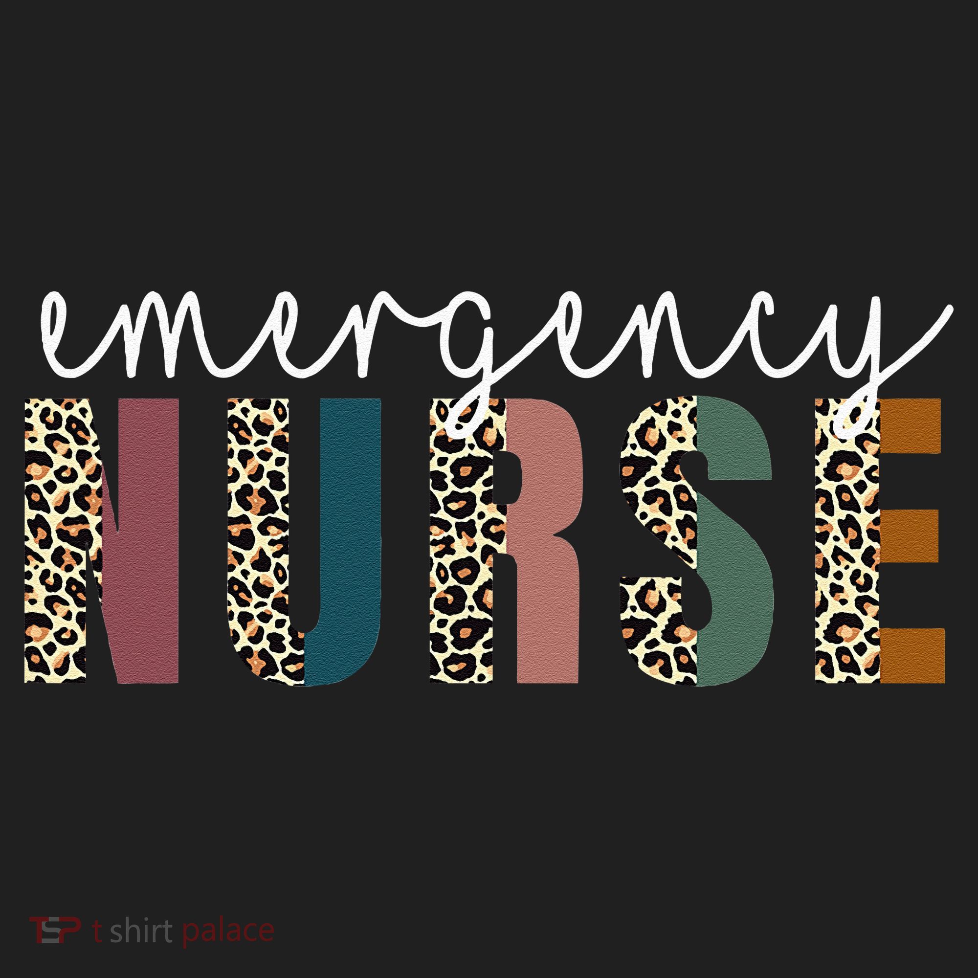 Leopard Emergency Nurse ER Trauma & Emergency Department Tumbler
