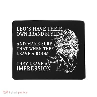 Leo Brand Of Style Zodiac Mousepad