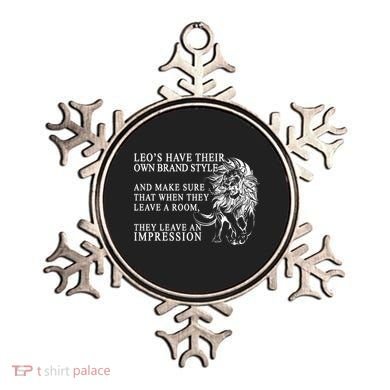 Leo Brand Of Style Zodiac Ornament