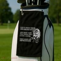 Leo Brand Of Style Zodiac Golf Towel thumb 2